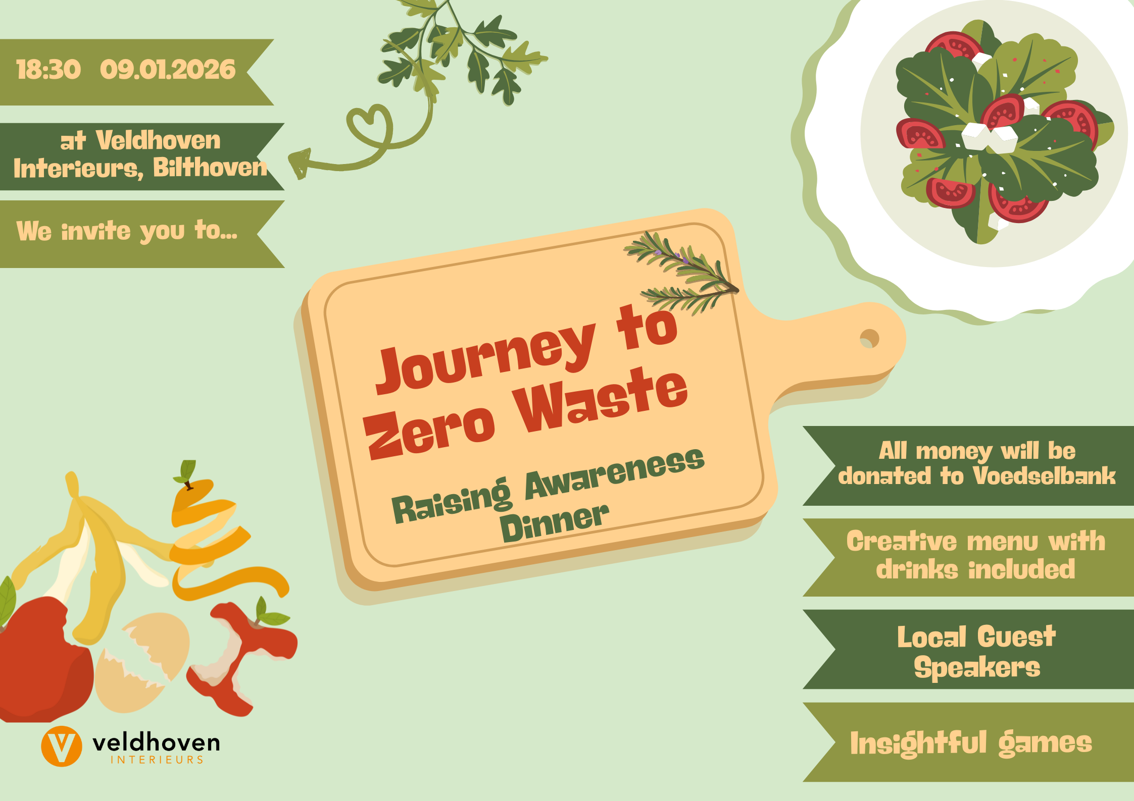 Awarness for waste initiative